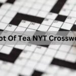 Spot of Tea NYT Crossword