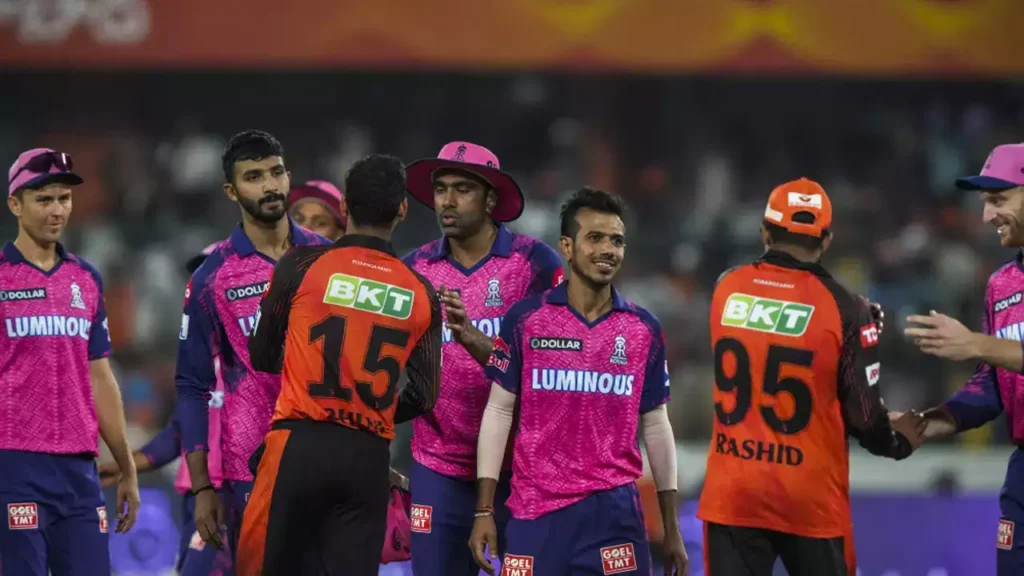 Sunrisers Hyderabad vs Rajasthan Royals