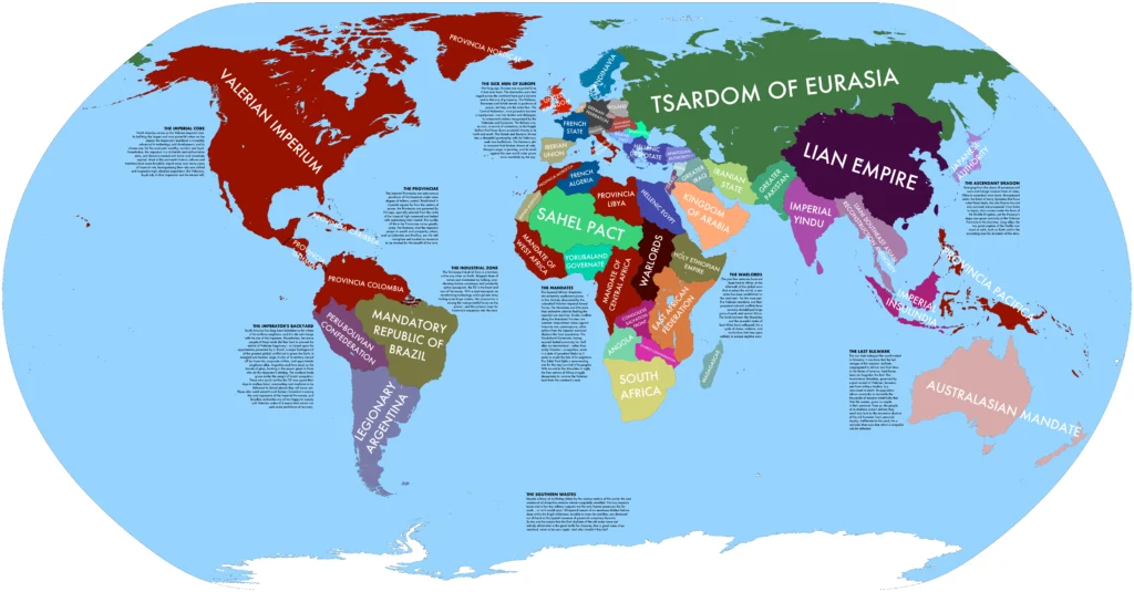 Future Map of the World